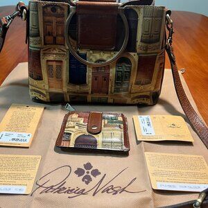 Patricia Nash Doorways to Italy Collection, Matching Purse and Card Case